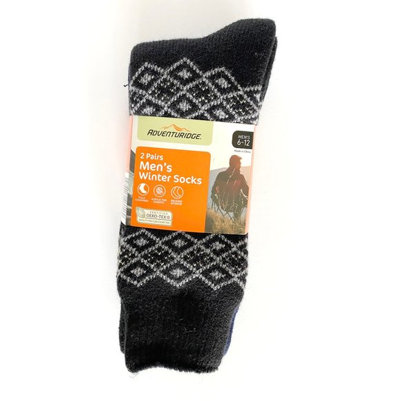 Mens Warm Acrylic Socks - Picture 1 of 5